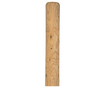 Деревянный импрегнированный столбик 12 см x 2,50 м