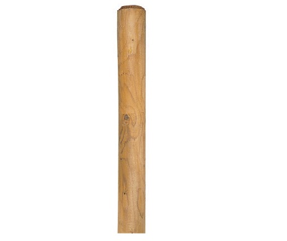 Деревянный импрегнированный столбик 8 см x 1,80 м